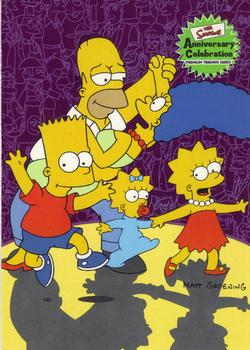 2000 Inkworks The Simpsons 10th Anniversary #1 The Simpsons Front