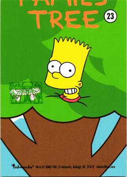 2000 Inkworks The Simpsons 10th Anniversary #23 Bart Simpson Back