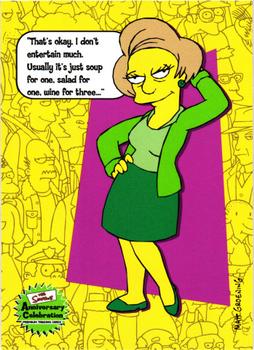2000 Inkworks The Simpsons 10th Anniversary #31 Edna Krabappel Front