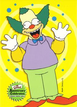 2000 Inkworks The Simpsons 10th Anniversary #34 Krusty the Clown Front