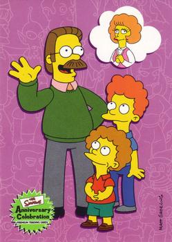 2000 Inkworks The Simpsons 10th Anniversary #37 The Flanders Front