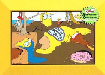 2000 Inkworks The Simpsons 10th Anniversary #46 Dali Front