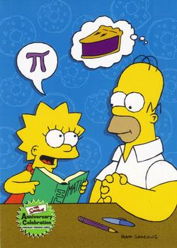 2000 Inkworks The Simpsons 10th Anniversary #58 Pie-Pi Front