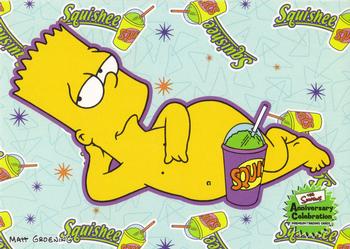 2000 Inkworks The Simpsons 10th Anniversary #65 Bart Demure Front