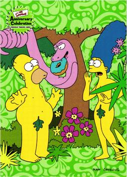 2000 Inkworks The Simpsons 10th Anniversary #72 Forbidden Fruit Front