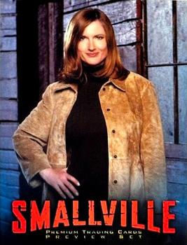 2002 Inkworks Smallville Previews #PR-9 Martha Kent Front