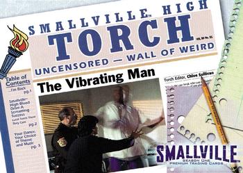2002 Inkworks Smallville Season 1 #30 The Vibrating Man Front
