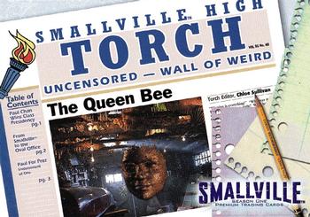 2002 Inkworks Smallville Season 1 #36 The Queen Bee Front