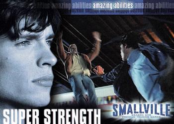 2002 Inkworks Smallville Season 1 #38 Super Strength Front