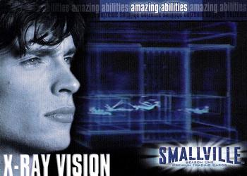 2002 Inkworks Smallville Season 1 #41 X-Ray Vision Front