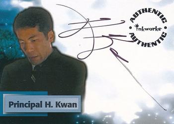 2002 Inkworks Smallville Season 1 - Autographs #A5 Hiro Kanagawa Front