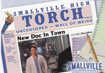 2003 Inkworks Smallville Season 2 #10 New Doc in Town Front