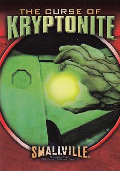 2003 Inkworks Smallville Season 2 #16 The Kryptonite Key Front