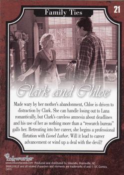 2003 Inkworks Smallville Season 2 #21 Clark and Chloe Back