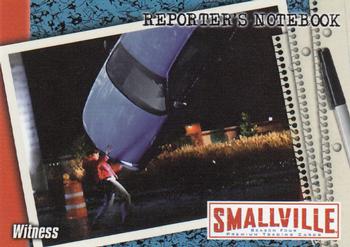 2005 Inkworks Smallville Season 4 #20 Witness Front