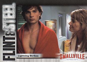 2005 Inkworks Smallville Season 4 #37 Lightning Strikes Front
