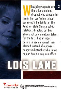 2006-07 Inkworks Smallville Season 5 #3 Lois Lane Back