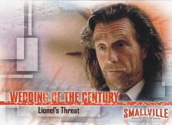 2008 Inkworks Smallville Season 6 #25 Lionel's Threat Front