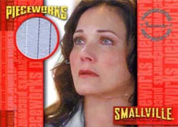 2008 Inkworks Smallville Season 6 - Pieceworks #PW9 Lynda Carter as Moira Sullivan Front