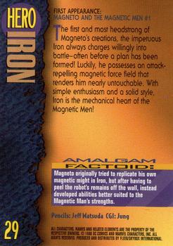 1996 SkyBox Amalgam #29 Iron Back