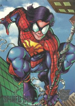 1996 SkyBox Amalgam #2 Spider-Boy Front