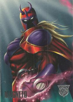 1996 SkyBox Amalgam #28 Magneto Front