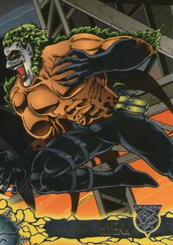 1996 SkyBox Amalgam #78 Hyena versus Dark Claw Front