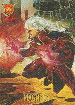 1996 SkyBox Amalgam - Secret Crisis of the Infinity Hour Canvas Cards #6 Magneto Front