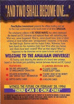 1996 SkyBox Amalgam - Promos #NNO Dark Claw Back