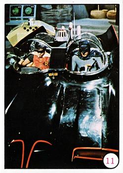 1966 Topps Batman Bat Laffs #11 Batman and Robin Front