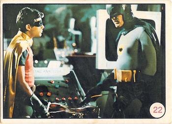1967 Scanlens Bat Laffs #22 Batman and Robin Front