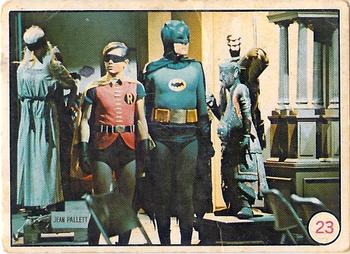 1967 Scanlens Bat Laffs #23 Batman and Robin Front