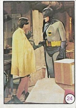 1967 Scanlens Bat Laffs #24 Batman and Robin Front