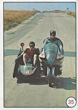 1967 Scanlens Bat Laffs #35 Batman and Robin Front
