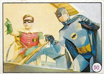 1967 Scanlens Bat Laffs #50 Batman and Robin Front