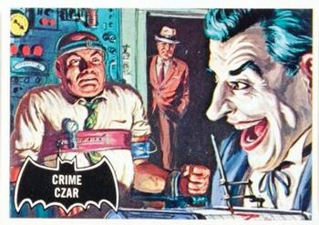 1966 Topps Batman (Black Bat Logo) #10 Crime Czar Front