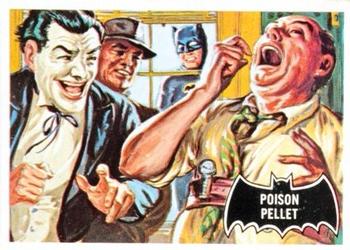 1966 Topps Batman (Black Bat Logo) #11 Poison Pellet Front