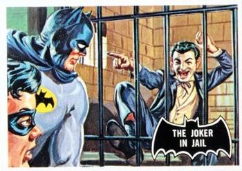 1966 Topps Batman (Black Bat Logo) #13 The Joker in Jail Front