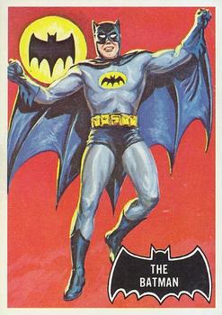 1966 Topps Batman (Black Bat Logo) #1 The Batman Front