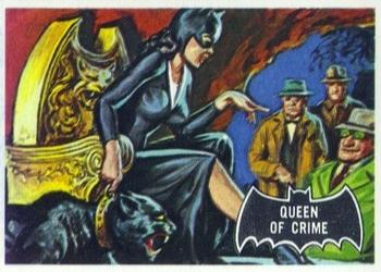 1966 Topps Batman (Black Bat Logo) #26 Queen of Crime Front