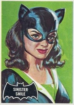 1966 Topps Batman (Black Bat Logo) #27 Sinister Smile Front