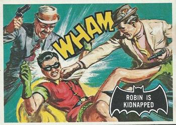1966 Topps Batman (Black Bat Logo) #29 Robin is Kidnapped Front