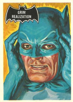 1989 Topps Batman Deluxe Reissue Edition #7 Grim Realization Front