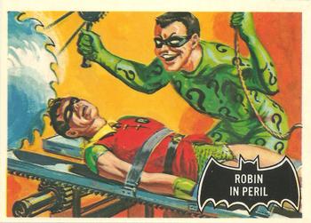 1989 Topps Batman Deluxe Reissue Edition #42 Robin in Peril Front