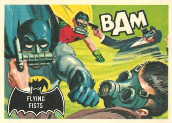 1989 Topps Batman Deluxe Reissue Edition #44 Flying Fists Front