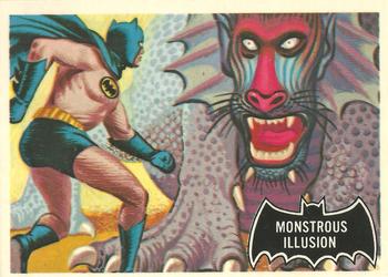 1989 Topps Batman Deluxe Reissue Edition #48 Monstrous Illusion Front