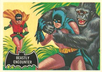 1989 Topps Batman Deluxe Reissue Edition #50 Beastly Encounter Front