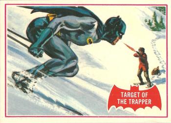1989 Topps Batman Deluxe Reissue Edition #4A Target of the Trapper Front