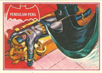 1989 Topps Batman Deluxe Reissue Edition #5A Pendulum Peril Front