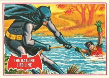 1989 Topps Batman Deluxe Reissue Edition #7A The Batline Life-Line Front